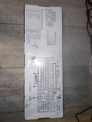 Клавиатура, Механическая, Проводное подключение, Размер: 100%