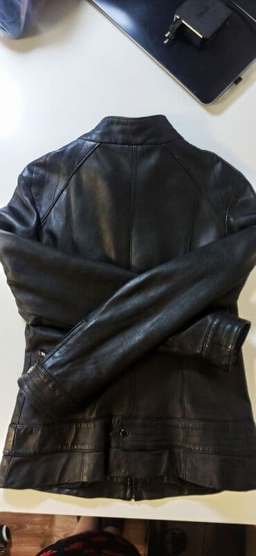 Верхняя одежда: Продаю натуральную кожаную куртку в отличном состоянии после — 3