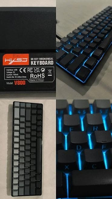 external hard drive: Клавиатура, Aula, Механическая, Bluetooth подключение, Размер: 65% — 1