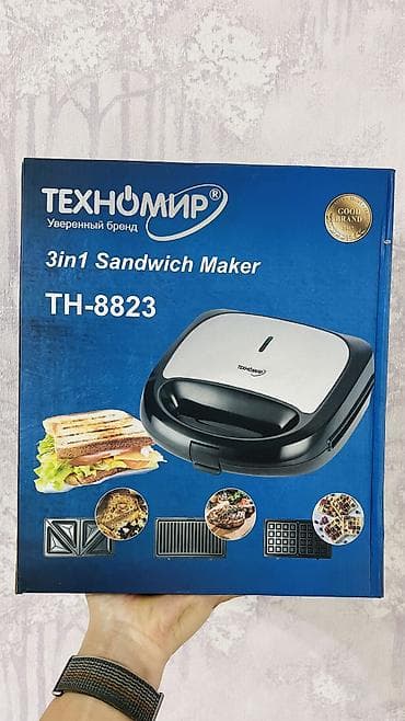 вафельница 2 в 1: Сэнвдичница 3в1 Пару раз пользовались В очень хорошем состоянии, как — 2