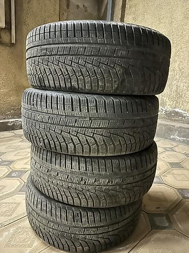 Шины 225 / 45 / R 18, Зима, Б/у, Комплект, Легковые, Корея, Hankook