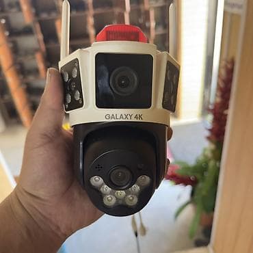 Уличная поворотная IP‑камера GALAXY 4K Сим карта Флешка бары бар почти