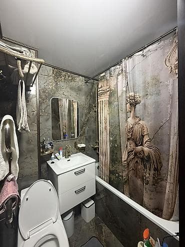 2 bedroom: 2 комнаты, 7 мкр Собственник, Парам без детей, С мебелью полностью — 4