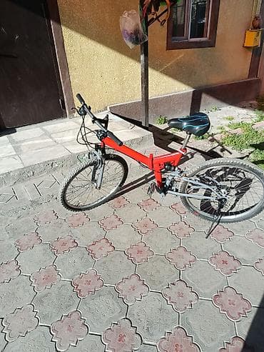 Складной горный велосипед - Рама: складная, алюминиевая/стальная (по