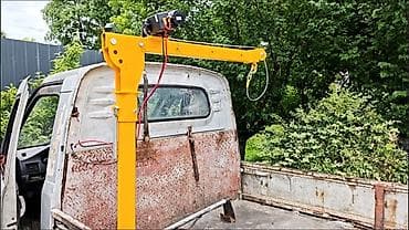 v mount: Мини автокран Грузоподъёмность от 100кг до 400кг 12v 24v 48v — 1