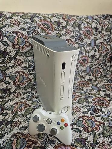 Техника жана электроника: Продается Xbox 360. В комплекте: консоль, джойстик, блок питания — 1