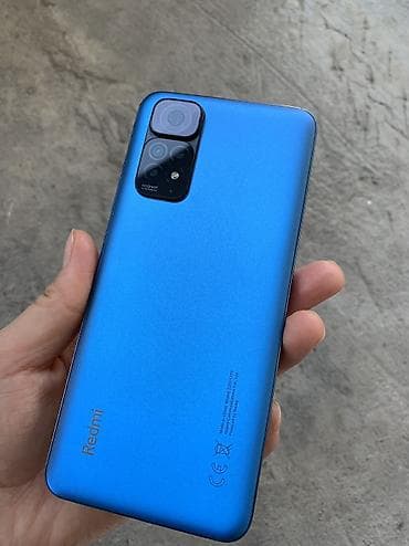 Redmi, Redmi Note 11, Б/у, 128 ГБ, цвет - Голубой, 2 SIM