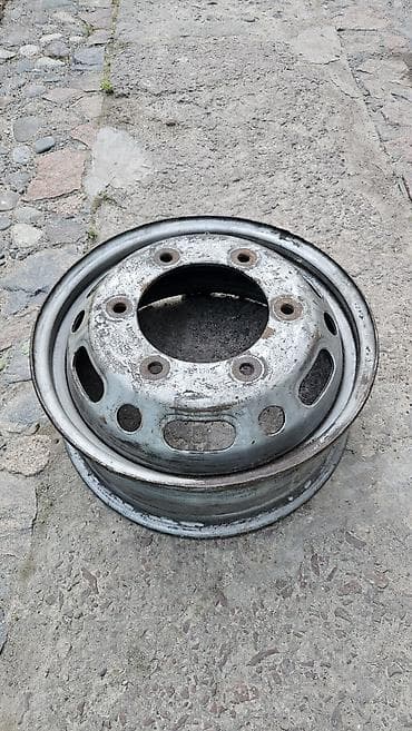 Шины и диски: Железные Диски R 16 Mercedes-Benz, 1 шт, отверстий - 6, Б/у — 3