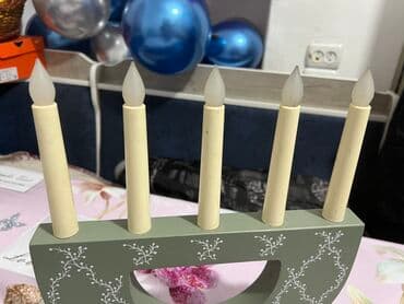 светильник для чтения: Ночник в виде 5 свечей для самых романтичных ужинов, также если есть — 6