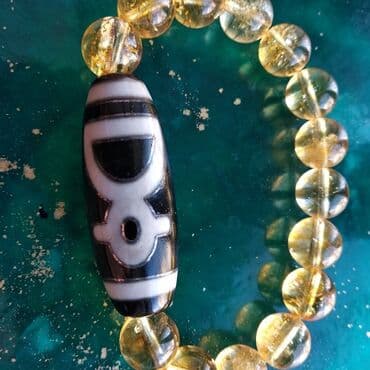 свадебные платья от производителя: Браслеты ручной работы с Настоящими Бусинами Дзи и натуральными — 4