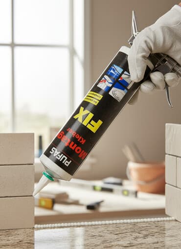 Монтажный клей Pufas Montage Kleber FIX, предназначенный для надежного