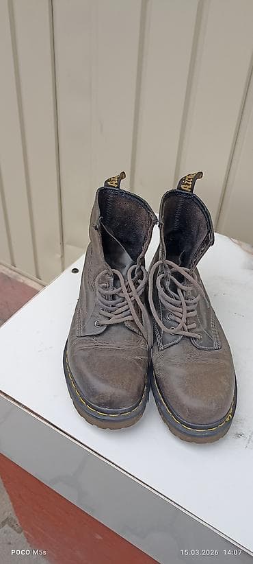 Ботинки: Мужские ботинки, 43, Dr. Martens, Б/у, цвет - Коричневый, Самовывоз — 2