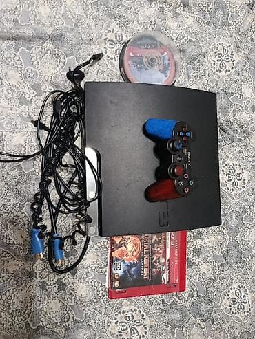 pls 3: PlayStation 3 (Slim) Комплектация по фото: - консоль PS3 Slim черного — 2