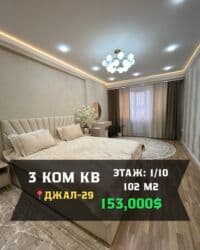 бгу гостиничного типа комнаты: 3 комнаты, 102 м², Элитка, 1 этаж, Евроремонт — 1