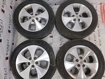 ej 205: Колеса в сборе 225 / 55 / R 17, Лето, Б/у, Комплект, Легковые, Литые, отверстий - 5 — 1