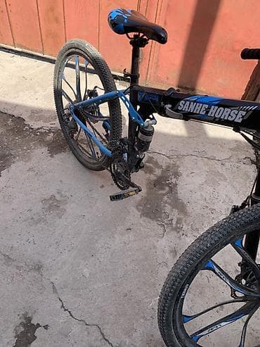 six flags: Горный велосипед SANHE HORSE (складная рама) - Складная рама с — 3