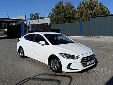 Транспорт: Hyundai Avante: 2017 г., 1.6 л, Автомат, Бензин, Седан — 1