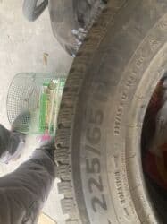 шипы для шины: Шины 225 / 65 / R 17, Зимняя шипованная, Б/у, Внедорожные (АТ/МТ), Continental — 2