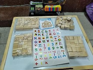 деревянные игрушки: Жыгач оюнчуктар Джанго Форма фигуры для развития ребенка Адрес Ош — 8