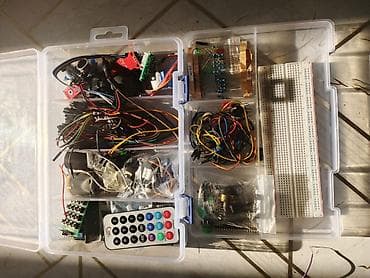 Комплектующие для ПК: Набор Arduino UNO с инструкцией — полный комплект для обучения и — 9