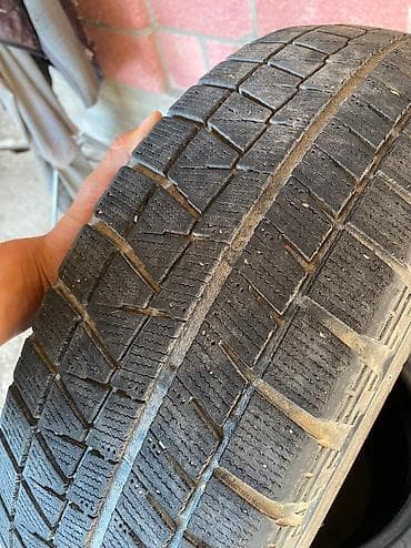 Шины 195 / 65 / R 15, Зима, Б/у, Комплект, Легковые, Япония