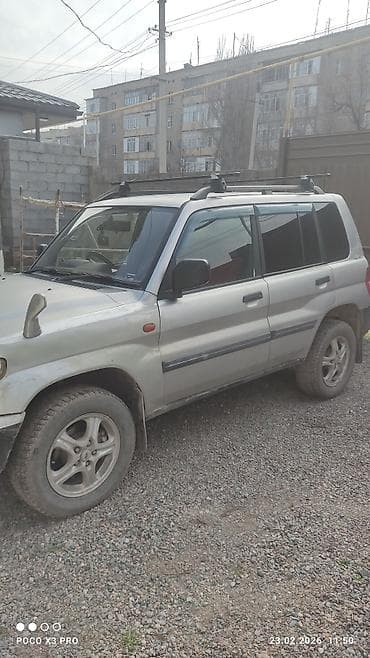 mini copper: Mitsubishi Pajero Pinin: 2001 г., 2 л, Автомат, Бензин, Внедорожник — 5