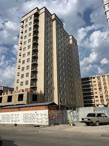 Недвижимость: 2 комнаты, 72 м², Джал мкр (в т.ч. Верхний, Нижний, Средний) Элитка, 11 этаж, ПСО (под самоотделку) — 2