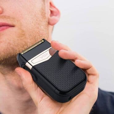 купить опасную бритву: Электробритва Сеточная, До 60 мин, Влажное бритье, Водонепроницаемый корпус — 1