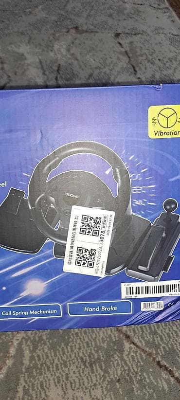 Видеоигры и приставки: Продаю новый неразц непользованый руль с педалями и ручным тормозом не — 2