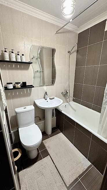 Батирлер: 2 бөлмө, 45 м², 9-мкр 104-серия, 3 кабат, Косметикалык оңдоо — 5