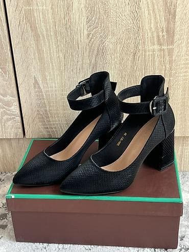 Продам черные туфли 🖤 Покупали за 3500 сом. Надевались всего 2–3