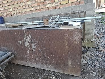 Оборудование для бизнеса: Металлическая емкость длина 3.80 ширина. 092 высота .092 целый под — 2