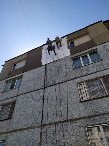 Утепление фасада, Утепление балкона, лоджии | Утепление квартиры, Утепление завода | Пенопласт, Базальт Больше 6 лет опыта at lalafo.kg Утепление фасада, Утепление балкона, лоджии | Утепление квартиры, Утепление завода | Пенопласт, Базальт Больше 6 лет опыта