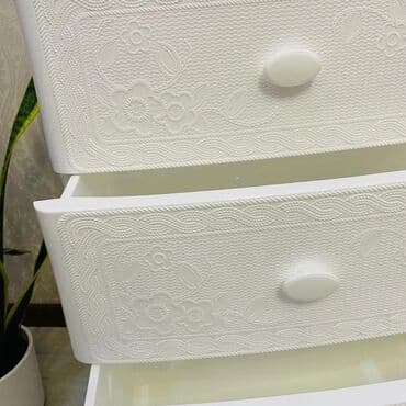 шкаф для барби: Комод Пластиковые комоды Выдвижные ящики Тумба Шкаф для вещей Комод — 1