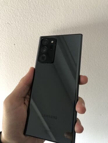 Линолеум: Samsung Galaxy Note 20 Ultra, Колдонулган, 256 ГБ, түсү - Кара, 1 SIM — 5