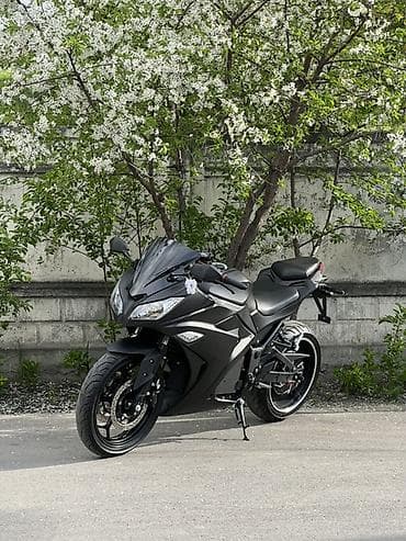 Мотоциклы: Продаю китайский мотоцикл Dalishen DLS4000 в матовом чёрном цвете — 4