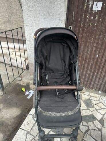 Балдар электр унаалары: Балдар арабасы, түсү - Кара, Колдонулган — 4