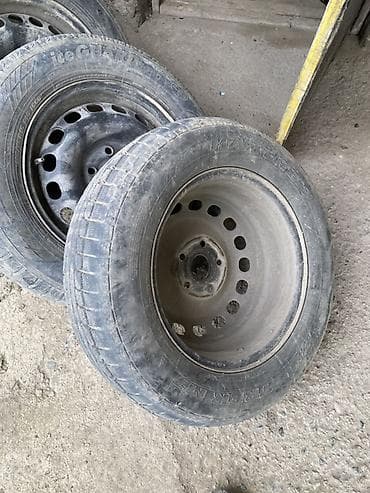 Колеса в сборе R 15, Зима, Комплект, Железные, отверстий - 4