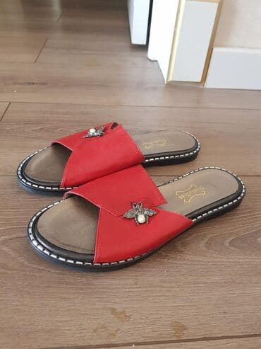 шлепка: Турецкая. кожаные.новые — 1