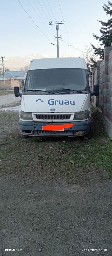 винтовой домкрат: Ford Transit: 2003 г., Механика, Дизель, Фургон — 3