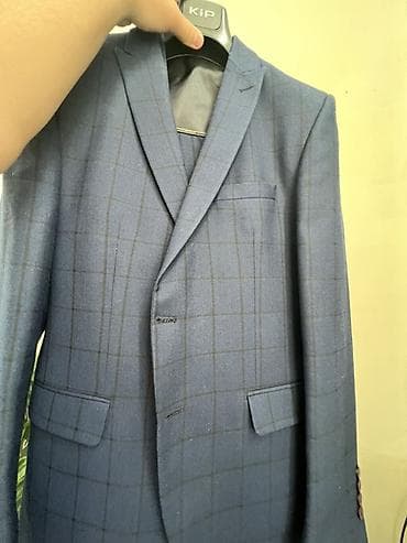 куртка милитари: Мужской костюм-тройка AGS, силуэт Slim Fit. - Состав: плотная — 1