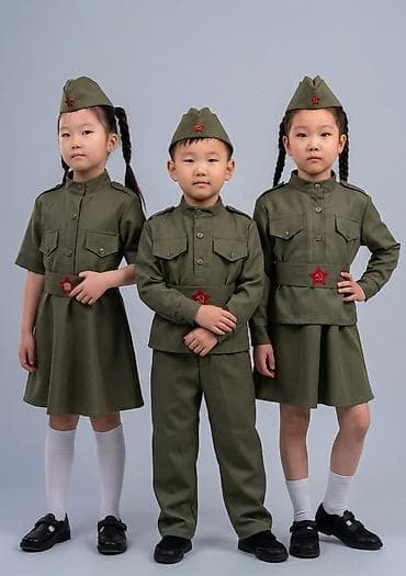 вайенний форма: Детский комплект «военная форма» для утренников и тематических — 5
