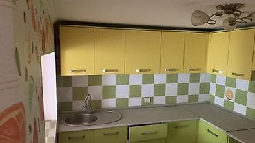 уголки для кухни: Кухонный гарнитур, Б/у, цвет - Желтый, Дерево — 2