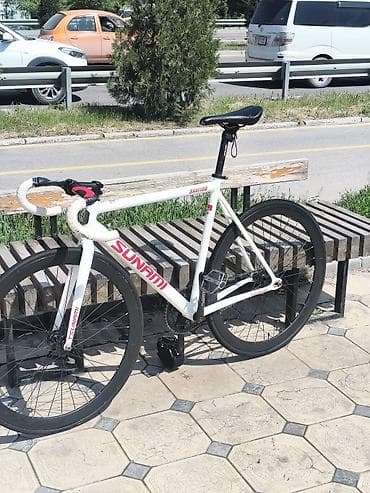 бу рюкзак: Шоссейный велосипед, Tsunami, Рама L (172 - 185 см), Б/у — 3