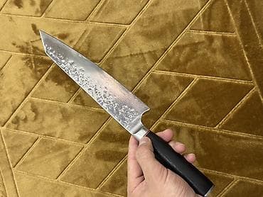 нож кунай: Кухонный шеф‑нож, универсальный - Тип: шеф‑нож (gyuto) для нарезки — 5