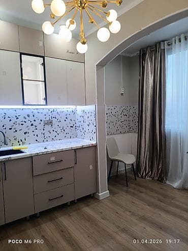 Батирлер: 1 бөлмө, 44 м², 107-серия, 9 кабат, Евроремонт — 8