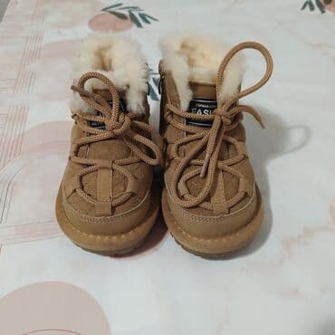 детские сапоги резиновые: Детские зимние ботинки-дутики полность натуралка!новые! - Теплый — 1