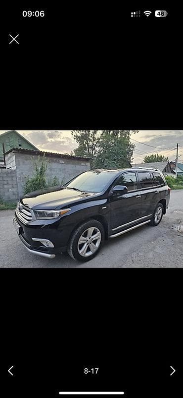 состояние хорошоя: Toyota Highlander: 2013 г., 3.5 л, Автомат, Газ — 1