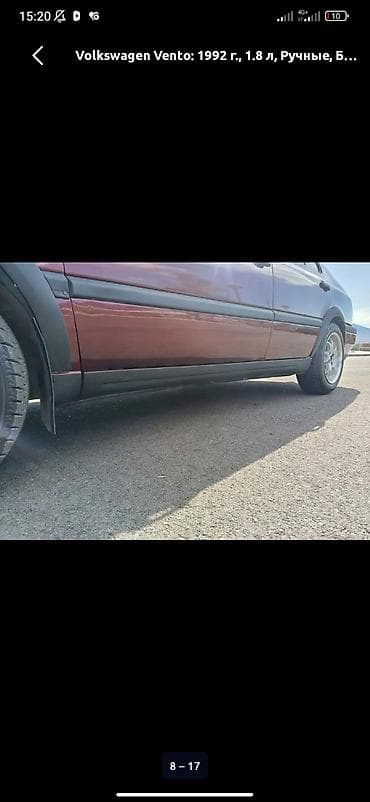 спойлеры венто: Volkswagen Vento: 1992 г., 1.8 л, Механика, Бензин, Седан — 8