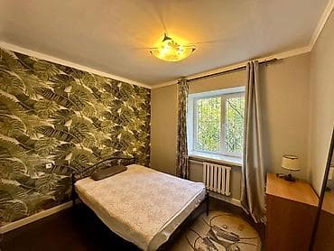 flat osh: 2 комнаты, Ак-Кеме (старый аэропорт) Агентство недвижимости, Без животных, от 1 года, С мебелью полностью — 2